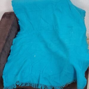 BLUE WOOL BLANKET