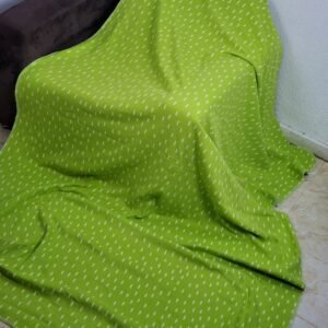 .LEMON GREEN SOFT BLANKET