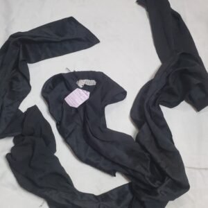 PRETTY LITTLE THING BLACK SCARF (EXTRA LONG)