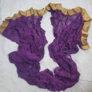 PURPLE & GOLD SCARF (MEDIUM)