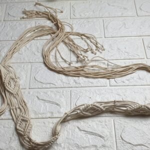 CREAM BELT XL